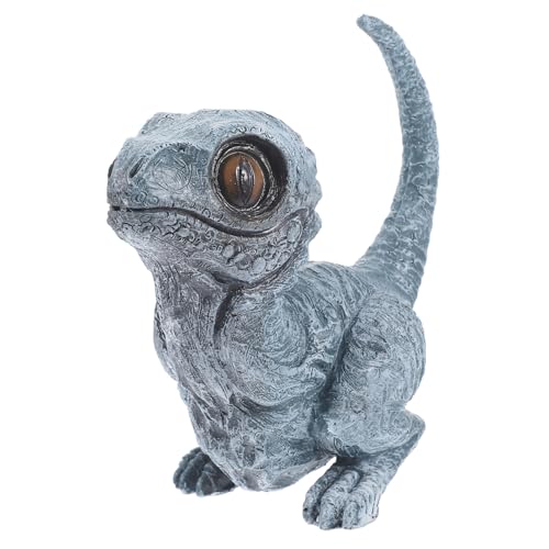 CORHAD Velociraptor-Spielzeug Dinosaurier-Statue-dekor Spielzeuge Babyspielzeug Kinderspielzeug Kinder-Dinosaurier-Ornament Dinosauriermodell Dinosaurierspielzeug Für Kinder Harz von CORHAD