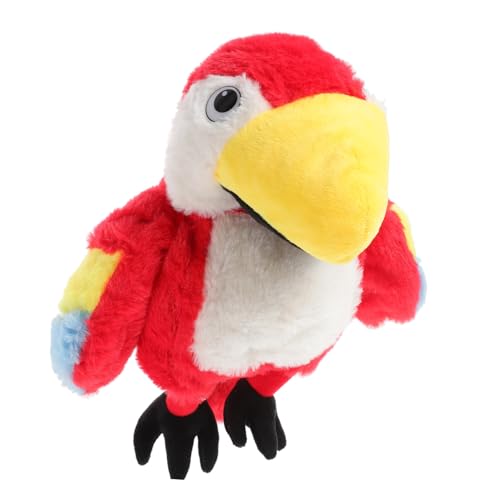 CORHAD 1stück Kuscheliger Papagei Handpuppenspielzeug Aus Plüsch Für Interaktives Geschichtenerzählen Und Kreatives Spiel Geeignet Für Kindergarten Und Zuhause CORHAD 1stück Kuscheliger Papagei Handpuppenspielzeug Aus Plüsch Für Interaktives Geschichtenerzählen Und Kreatives Spiel Geeignet Für Kindergarten Und Zuhause von CORHAD