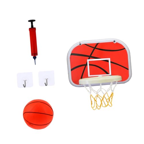 CORHAD Spielzeug-Basketball-Set wandmontierter Basketballkorb zum Spielen im Innenbereich Basketball-Spielzeug-Set Backboard-Korb Basketball lustige Spiele für Jungen und Mädchen von CORHAD