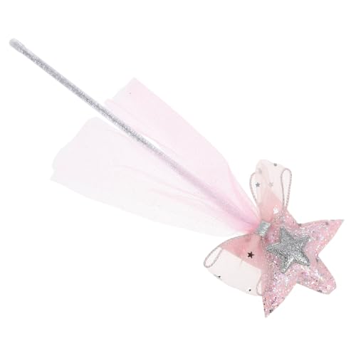 CORHAD Zauberstab mit Funkelndem Stern Rosa Feenstab als Partyzubehör für Mädchen für Geburtstage Halloween Tanz und Kostümfest Leichtes Kunststoff und Gauzematerial Bezaubernde CORHAD Zauberstab mit Funkelndem Stern Rosa Feenstab als Partyzubehör für Mädchen für Geburtstage Halloween Tanz und Kostümfest Leichtes Kunststoff und Gauzematerial Bezaubernde von CORHAD