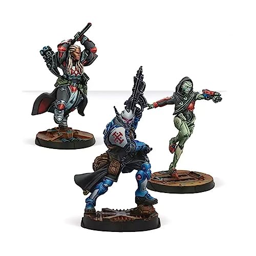 Infinity: Dire Foes Mission Pack 12: Troubled Theft - Unpainted Miniature by Corvus Belli - Kompatibel mit Infinity und anderen Tabletop RPG TTRPG von Corvus Belli