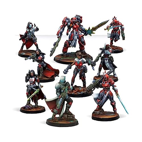 Infinity: Nomads: Bakunin Observance Action Pack - Unpainted Miniature by Corvus Belli - Kompatibel mit Infinity und anderen Tabletop RPG TTRPG von Corvus Belli