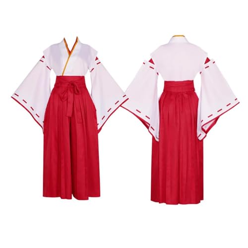 COSDREAMER Damen Kimono Robe Geisha Japanische Yukata Rüschen Tops Hosen Set COSDREAMER Damen Kimono Robe Geisha Japanische Yukata Rüschen Tops Hosen Set von COSDREAMER