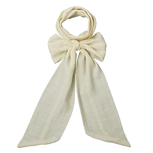 COSDREAMER Herren Renaissance Schal Jabot Krawatte Kostüm Halsband (beige) von COSDREAMER