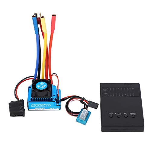 COSINE 1:10 Auto 120A Wasserdicht Bürstenlos Esc + Programm Karten Kombination Einzelheiten, für 1/10 Rc Auto von COSINE