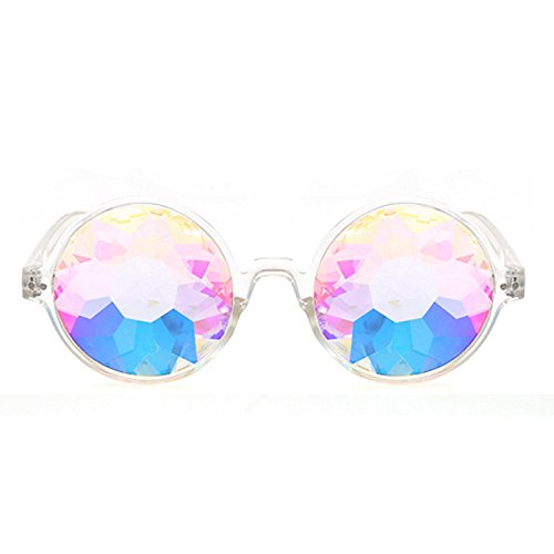 COSINE Kaleidoskop Party Sonnenbrille Beugte Linse-Transparent von COSINE