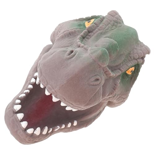 2 Stück Dinosaurier Handpuppe Kinderspielzeug Puppen Kinderspielzeug Kinder Fingerspielzeug Dino Kopf Fingerspielzeug Tiere Fingerpuppen Kinderspielzeug Dinosaurier COSMEVIVI von COSMEVIVI