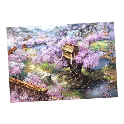 COSMEVIVI 1 Satz 1000 Stück Holzpuzzle kreatives Puzzle großes Puzzlespiel Puzzle für Kinder Rätsel für Hobby-Puzzle Spielzeug für Kinder hühner Spielzeug Puzzle-Spielzeug Hölzern von COSMEVIVI