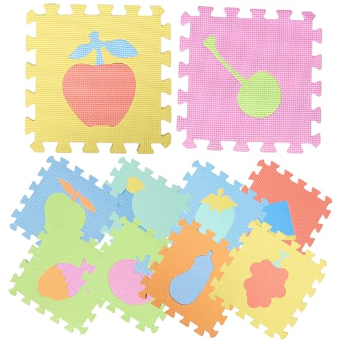 COSMEVIVI 1 Satz Anti-Drop-Schaum für Kinder -Puzzle-Matte Bunte Schaumstoffmatte Alphabet-Bodenpuzzle Kinder teppiche kinderteppich geschäumte Bodenfliesen spielt Bodenbelag Eva von COSMEVIVI