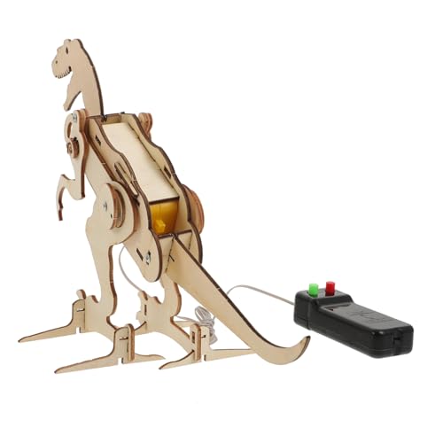 COSMEVIVI 1 Satz DIY Tyrannosaurier Kinderspielzeug Kreatives Tyrannosaurus-Modell Modellbausätze Selber Machen Mechanisches Tyrannosaurus-Modell Kinder Spielset 3D-Puzzle Metallbeschläge von COSMEVIVI