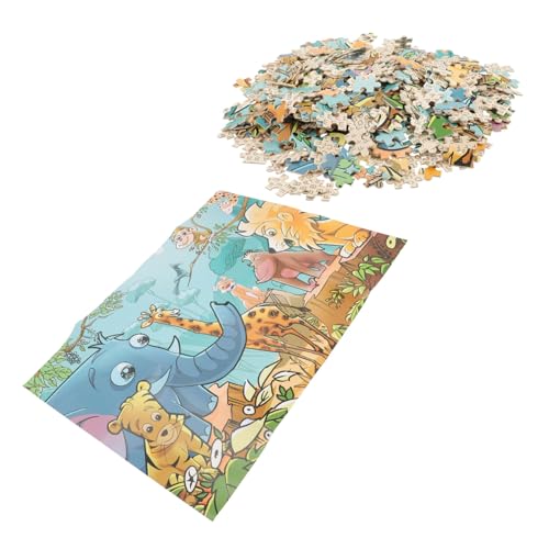 COSMEVIVI 1 Satz Dekorative Rätsel Interaktives Spielzeug Für Kinder DIY-rätsel Cartoon-Puzzle-Spielzeug Puzzle-Spielzeug Für Den Haushalt Rätsel Für Teenager Teenager-Spielzeug Holz von COSMEVIVI