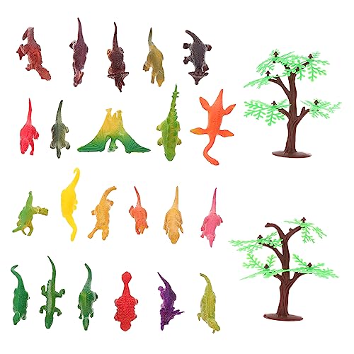 COSMEVIVI 1 Satz Dinosaurier-modellspielzeug Figurenspielzeug Lernspielzeug Skulptur Mini Mini-Dinosaurier-Modell Kinderspielzeug Statue Für Kinder Miniatur-Dinosaurier Plastik von COSMEVIVI