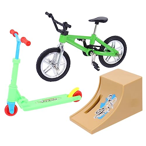 COSMEVIVI 1 Satz Fingerrad Mini-Griffbrettspielzeug Finger-Scooter-Spielzeug Mini-Fahrrad Sportspielzeug Spielzeug für Kinder kinderspielzeug Spielzeug zum Stressabbau Fingerscooter Plastik von COSMEVIVI