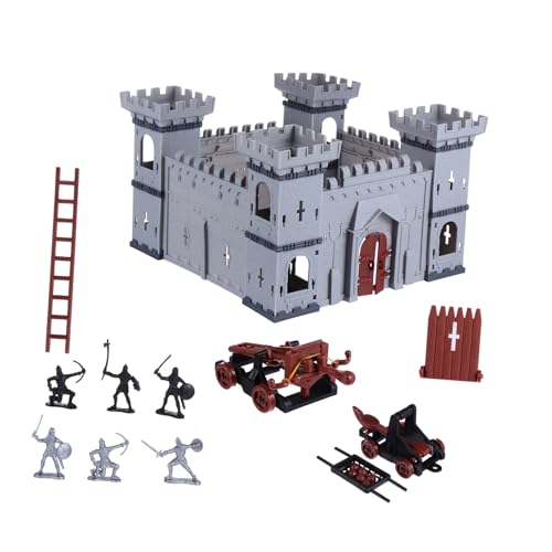 COSMEVIVI 1 Satz Modell Spielzeug realistischer Soldat Burgbausteine ​​Spielsets Miniaturen interaktives Spielzeug hühner Spielzeug Schloss Soldaten Modell Schloss Modell schmuck Plastik von COSMEVIVI