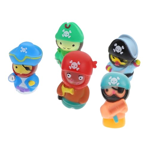 COSMEVIVI 1 Satz Piratenfigur Babyanzüge Mini-Spielzeug Pädagogisches Kinderspielzeug Fingerspielzeug Für Piraten Puppenspielsets Handpuppen Für Babys Spielzeug Für Babypuppen Vinyl von COSMEVIVI