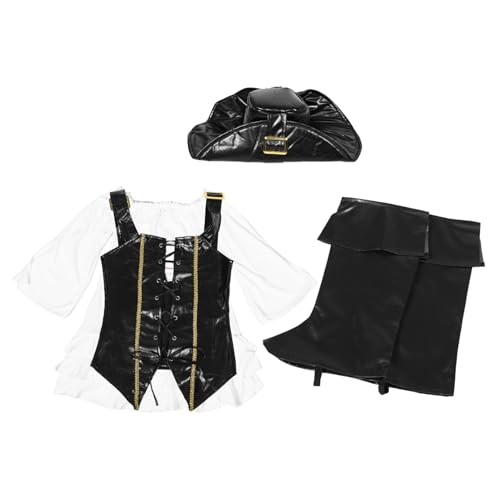 COSMEVIVI 1 Satz Piratenkostüm Kostüme Mädchenkleidung Outfits Kleid 'S Place Kleidung Mädchenkleid Langarmkleid Historisches Gothic Kleid Polyester von COSMEVIVI