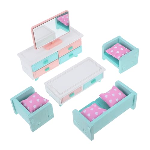 COSMEVIVI 1 Satz Puppenhausmöbel Miniaturzubehör Miniaturmodelle Puppenhaus Szenenlayout Kinderspielzeug Raumdekoration Minimöbel Für Puppenhaus Miniaturfernseher Miniaturornament von COSMEVIVI