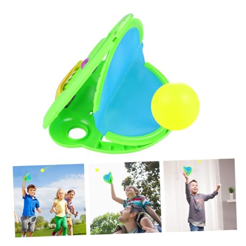 COSMEVIVI 1 Satz fang den Ball Lernspielzeug für Kinder Kinderanzug Kinder Outdoor Spielzeug Kinder draußen Spielzeug Kid Toys Babyspielzeug für Jungen pädagogisches Spielzeug Plastik Green von COSMEVIVI