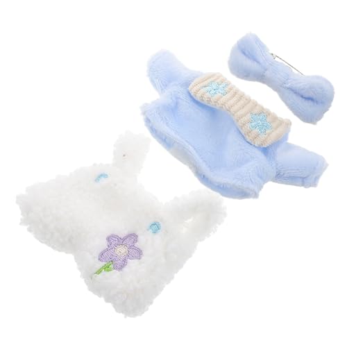 COSMEVIVI 1 Set Bezaubernde Puppen Plüschkleidung Für Stofftiere Ideal Für Babypuppen Enthält EIN Realistisches Babykleidungsset Für Liebhaber Kleiner Hundepullover Und Sammler Von von COSMEVIVI