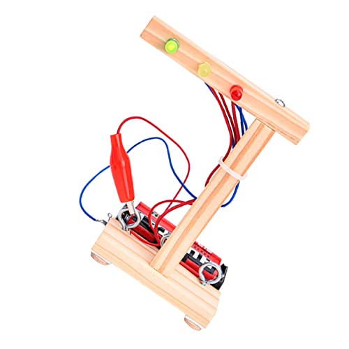 COSMEVIVI 1 Set Experimentelles Verkehrsschild Für Pädagogisches DIY Verkehrssignal Modell Für Kreative Experimente Ohne Batterien von COSMEVIVI