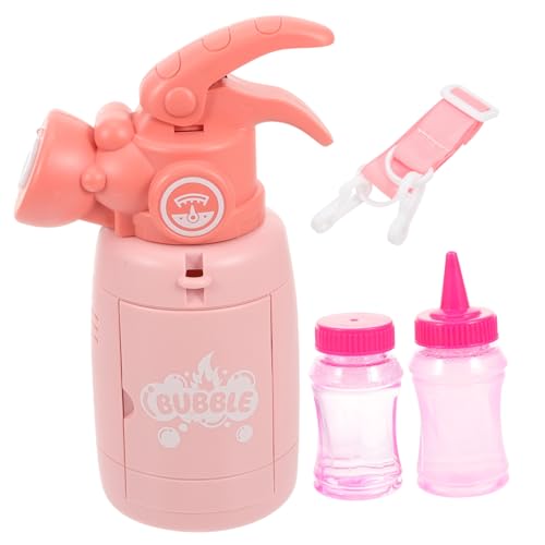 COSMEVIVI 1 Set Feuerlöscher Seifenblasenmaschine Bubbler Seifenblasenhersteller Automatischer Seifenblasenbläser Blasen Für Kinder Feuerlöscher Seifenblasengebläse Kinder Laubbläser von COSMEVIVI