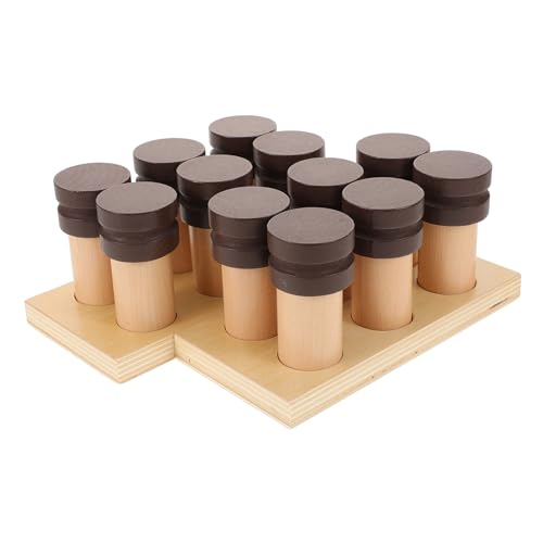 COSMEVIVI 1 Set Geruchseimer Spielzeug Spielzeug Spielzeug Lernspielzeug Montessori Spielzeug Montessori Spielzeug Nase Stimulierendes Spielzeug Sensorisches Spielzeug Geruchsfass von COSMEVIVI