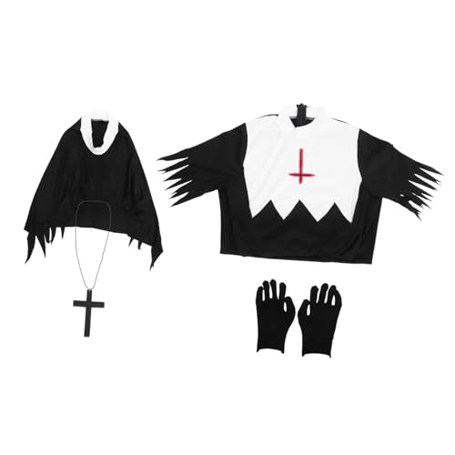 COSMEVIVI 1 Set Halloween Kleider, Handschuhe Für Halloween, Dekorative Kleidung, Halloween Kostüme Für Frauen, Halloween Kleidung Für Frauen, Party Cosplay Zubehör, Halloween Kostüm von COSMEVIVI