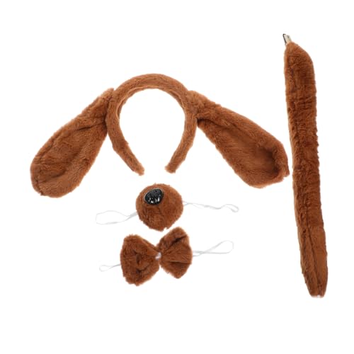 COSMEVIVI 1 Set Hundebekleidung Dekoratives Stirnband Dekorativer Party Kopfschmuck Lustiger Cosplay Kopfschmuck Tierkostüm Hundeelement Stirnband Haustierohren Stirnband von COSMEVIVI