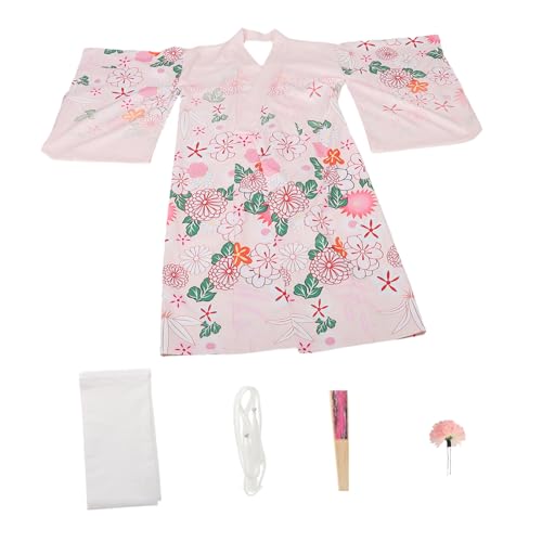 COSMEVIVI Japanisches Kimono-damenkleid Traditionelles Japanisches Gewand Multifunktionaler Kimono Damenkostüm Handwerklicher Stil von COSMEVIVI