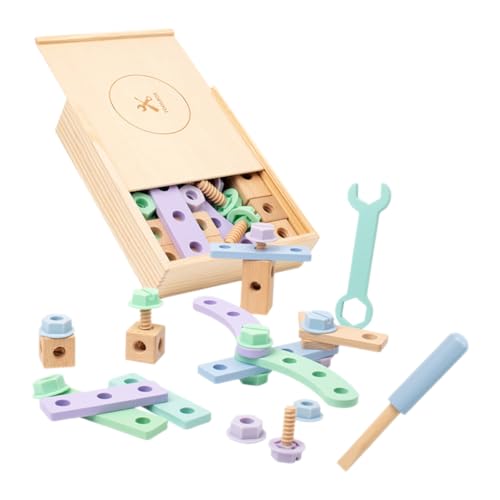 COSMEVIVI 1 Set Kinder Montage Werkzeugkasten Kleinkind Spielzeug Kinderspielzeug Die Werkzeuge Kinderspielzeug Kinder Rollenspiel Spielzeug Lernspielzeug Kinder Pädagogisches von COSMEVIVI