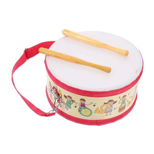 COSMEVIVI 1 Set Kinder Snare Drum Vorschule Musikspielzeug Spielen Handtrommel Kleinkinder Rhythmus Spielzeug Lernspielzeug Für Kleinkinder Klassenzimmer Musikinstrument Kinder von COSMEVIVI