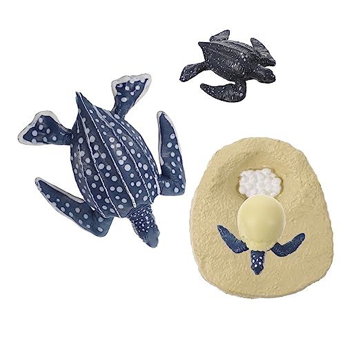 COSMEVIVI 1 Set Leatherback Turtle Wachstumszyklus Modelle Pädagogisches Spielzeug Schildkröten Verzierungen von COSMEVIVI