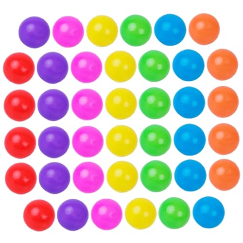 COSMEVIVI 100st Meeresball Kinder Spielen Bälle -Pool-bälle Bällebad Bälle Für Kinder Runde Bällebadbälle Kinderspielzeug -spielbälle Kehrteproofballpit Zurück Plastik Colorful von COSMEVIVI