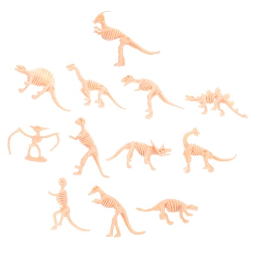 COSMEVIVI 12St Dinosaurier- -Modell Mini-Dino-Figuren Dinosaurierskelette Dinosaurier Spielzeug kinderspielzeug Dinosaurier Realistische Dinosaurierskelettmodelle Dinosaurierfiguren von COSMEVIVI