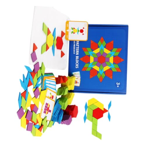 COSMEVIVI 155 Stück Puzzle-Spielzeug aus Holz basteln für Kinder bastelmaterial für Kinder bastelzeug für Kinder kinderspielzeug Puzzle-Spielzeug für Kinder Holzpuzzle für Kinder Bambus von COSMEVIVI