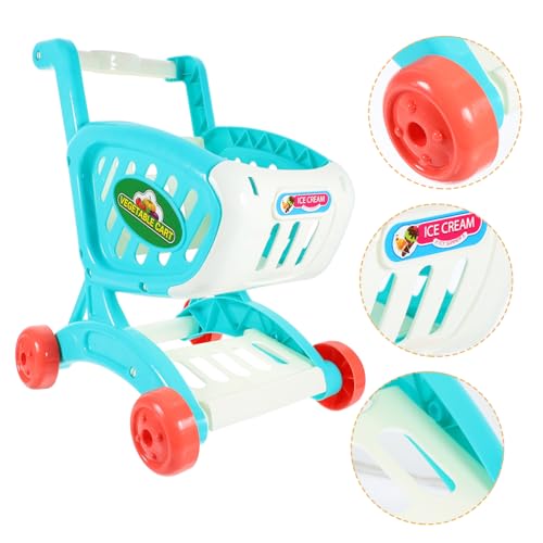 COSMEVIVI 1Pc Kinder Mini Einkaufswagen Spielzeug Supermarkt Warenkorb Für Kinder Ideales Spielzeug Zur Der Fantasie Und Sozialen Interaktion Geeignet Für Kleine Einkaufstouren von COSMEVIVI