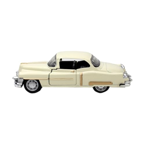 COSMEVIVI 1Stk Automodell aus Legierung Modellauto Auto-Sammelmodell Druckguss rc Miniature car Models Retro-Automodell Autos Spielzeug Simulation Autokunsthandwerk Autodekoration Beige von COSMEVIVI