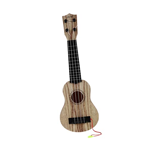 COSMEVIVI 1Stk Gitarrenspielzeug für Kinder Ukulele-Gitarre für Kinder Musikinstrumente Spielzeug kinderinstrumente Kinder musikinstrumente Mini-Ukulele Mini-Instrumente Plastik Weiß von COSMEVIVI