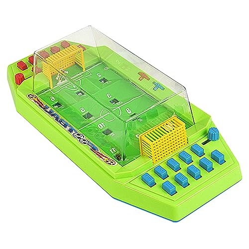 COSMEVIVI 1Stk Mini-Fußballspielzeug Tabletop-Sportspiele Mini-Fußballer Tischplatte Tragbares Fußballspiel Fingerfußballspiel Spielzeug interaktives Spielzeug tischfußball Kinder Green von COSMEVIVI