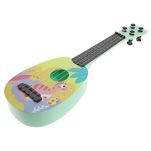 COSMEVIVI 1Stk Mini Gitarre Spielzeug Kindergitarre für Jungen Gitarren-Musikspielzeug für Anfänger Kinderzimmerdekoration Kinderspielzeuggitarre Mini-Ukulele Kinder-Ukulele-Spielzeug Abs von COSMEVIVI