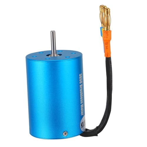 COSMEVIVI 1Stk Motor Motor Bootsmotor RC-Teile Teile für RC-Boote Autozubehör für bürstenloser Motor brushless Motor rostfrei roststop esc für rc Auto RC-Car Brushless-Motor Metall Blue von COSMEVIVI