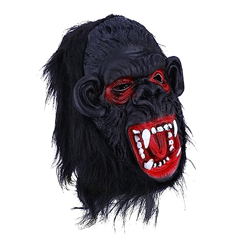 COSMEVIVI 1Stk Orang-Utan-Maske Dekorative Maske Party-Gesichtsabdeckung Gorilla-Maske karneval gesichtsbedeckung Maske für halloween masken halloweenmaske Halloween-Maske Horror-Maske Black von COSMEVIVI