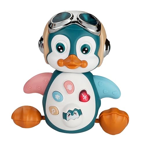 COSMEVIVI 1Stk Pinguin-Tanzspielzeug Lustiges Spielzeug für Kinder Spielzeug für Haustiere interaktives Spielzeug Pinguin Spielzeug Lampe Licht Musik Spielzeug Tanzendes Pinguin-Spielzeug von COSMEVIVI