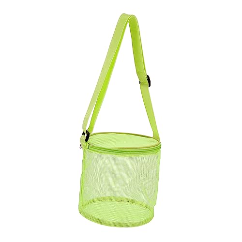 COSMEVIVI 1Stk Shell-Tasche Organisator des Kinderspielzeugmarktes verrechnet aufbewahrungssack Storage Pockets Tasche zum Sammeln von Muscheln praktische Netztasche zur Aufbewahrung PVC von COSMEVIVI