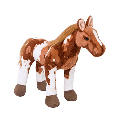 COSMEVIVI 1Stk kleine Ponypuppe Einhorn Plüschpuppe Kuscheltier Plüschtier plüschpferd Spielzeug Pferde Pferdepuppenspielzeug Puppe Spielzeug PP Baumwolle Brown von COSMEVIVI