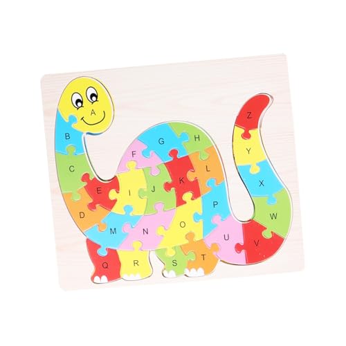 COSMEVIVI 2 Sätze Puzzlespiele Kinder Puzzle rätselbuch Kinder Manipulationsspielzeug Toys Kinderzimmer Dekoration Rätsel für Kinder Alphabet-Puzzles Puzzles aus Holz Wörter Rätsel von COSMEVIVI