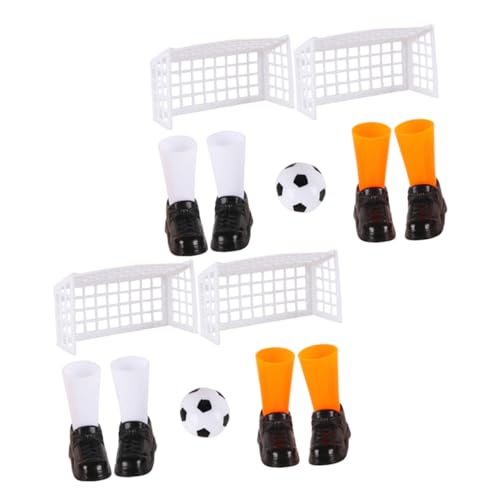 COSMEVIVI 2 Satz Mini-fingerfußball Tischfußball-fußballspiel Familien-fingerfußballspiel Fußballbrett-Spielzeug Party-Finger-fußballspiel Lustiges Fingerspielzeug Mini-tischfußball Plastik von COSMEVIVI