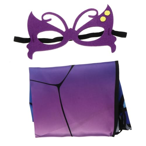 COSMEVIVI 2 Stücke Kinder Halloween Performance Cape Cartoon Cosplay Cape Outfit Foto Requisiten von COSMEVIVI