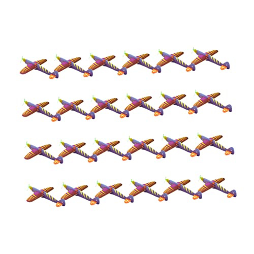 COSMEVIVI 24St DIY Flugzeuge Spielzeug Zusammengebautes Schaumflugzeug Lebensmittelspielzeug Ebene Spielzeug für Kinder kinderspielzeug Kreisen Sie um das Spielzeug herum Simulationsflugzeug von COSMEVIVI
