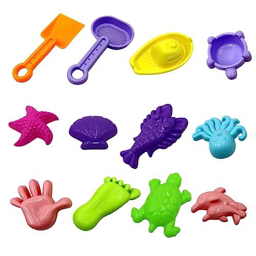 COSMEVIVI 28 Teiliges Strandspielzeug Set Bunte Sandformen Und Molds Für Outdoor Aktivitäten Ideal Für Den Strand Spielplatz Und Im Garten Perfekt Für Jungen Und ädchen von COSMEVIVI